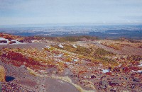 View down to Ohakune