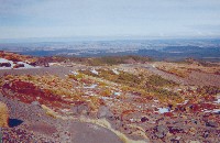 View down to Ohakune