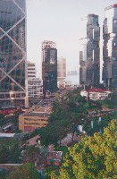 Street Scene in Wan Chai district