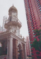 Street Scene in Wan Chai district